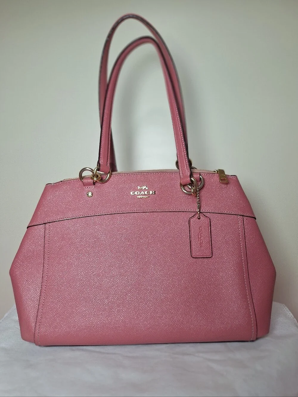 Coach Mini Christie Peony Pink EUC